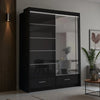 Sycylia High Gloss Sliding Door Wardrobe