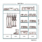 Sycylia High Gloss Sliding Door Wardrobe