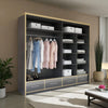 Sydney High Gloss Sliding Wardrobe
