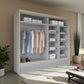 Sydney High Gloss Sliding Wardrobe