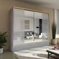 Sydney High Gloss Sliding Wardrobe